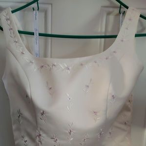 A Gorgeous 2 piece Wedding Dress Size 12
